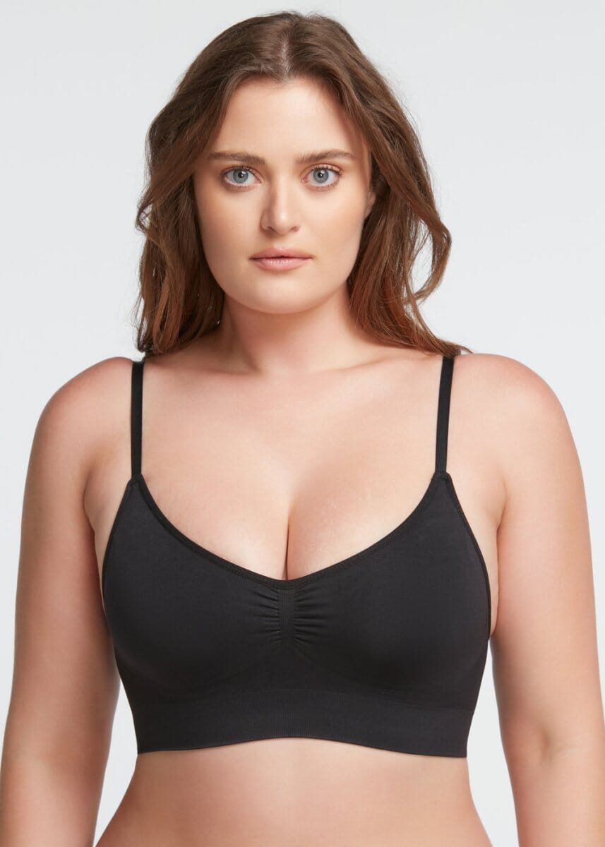 She's Waisted Your new favorite bra Supports the girls and smooths ou