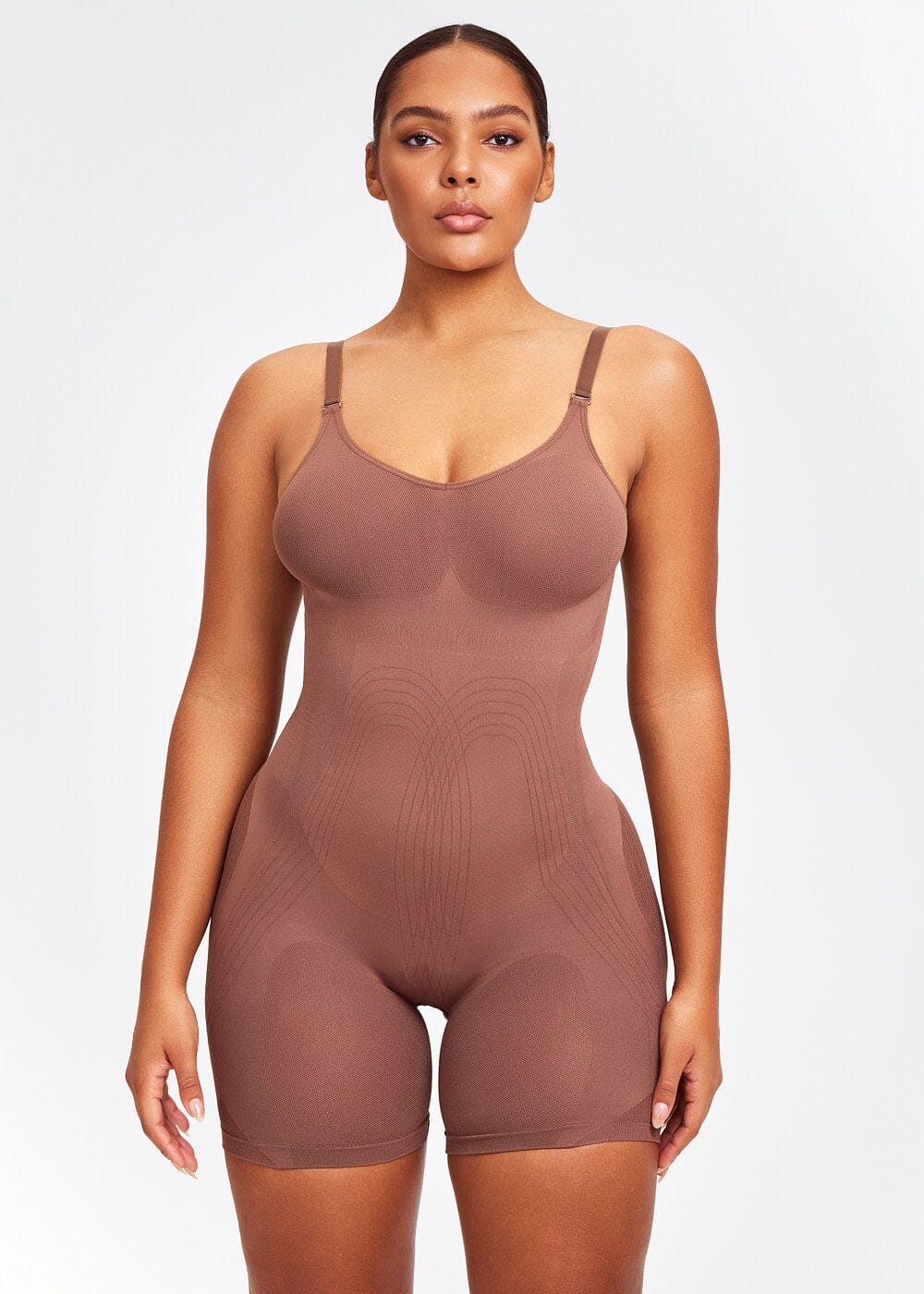 Red Rompers and Jumpsuits for Women Collection of Abdominal Underwear  Female Body Shapewear Lifting, Beige, Medium : : Everything Else