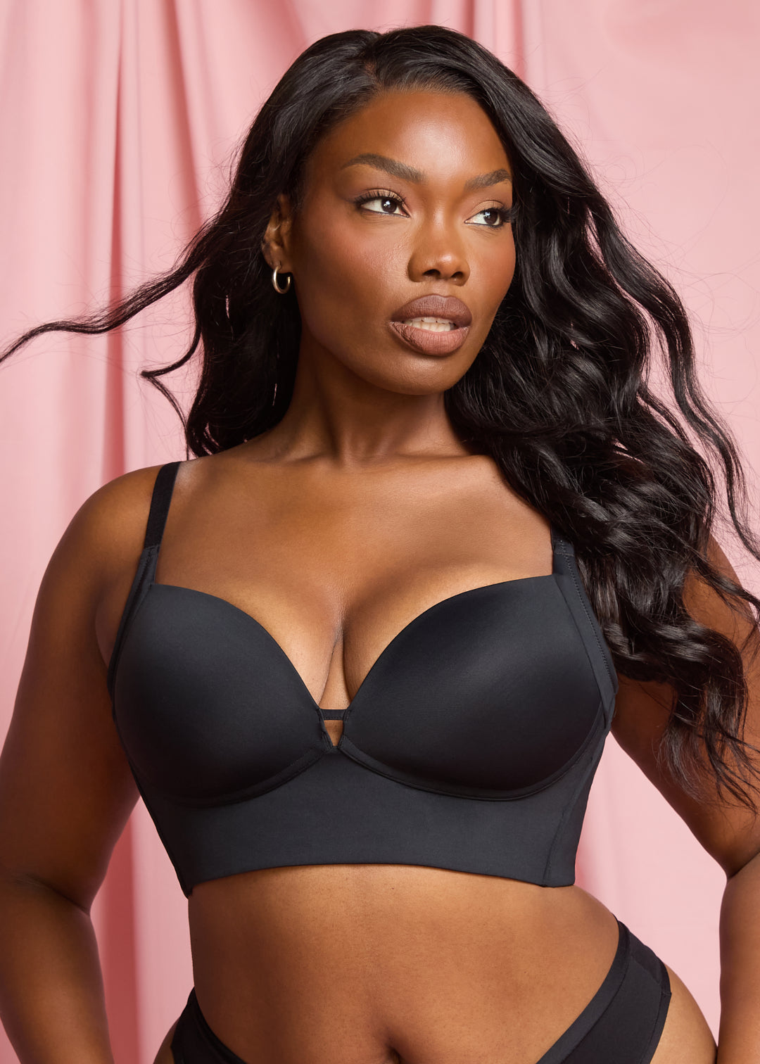 360Support Wireless Plunge Bra