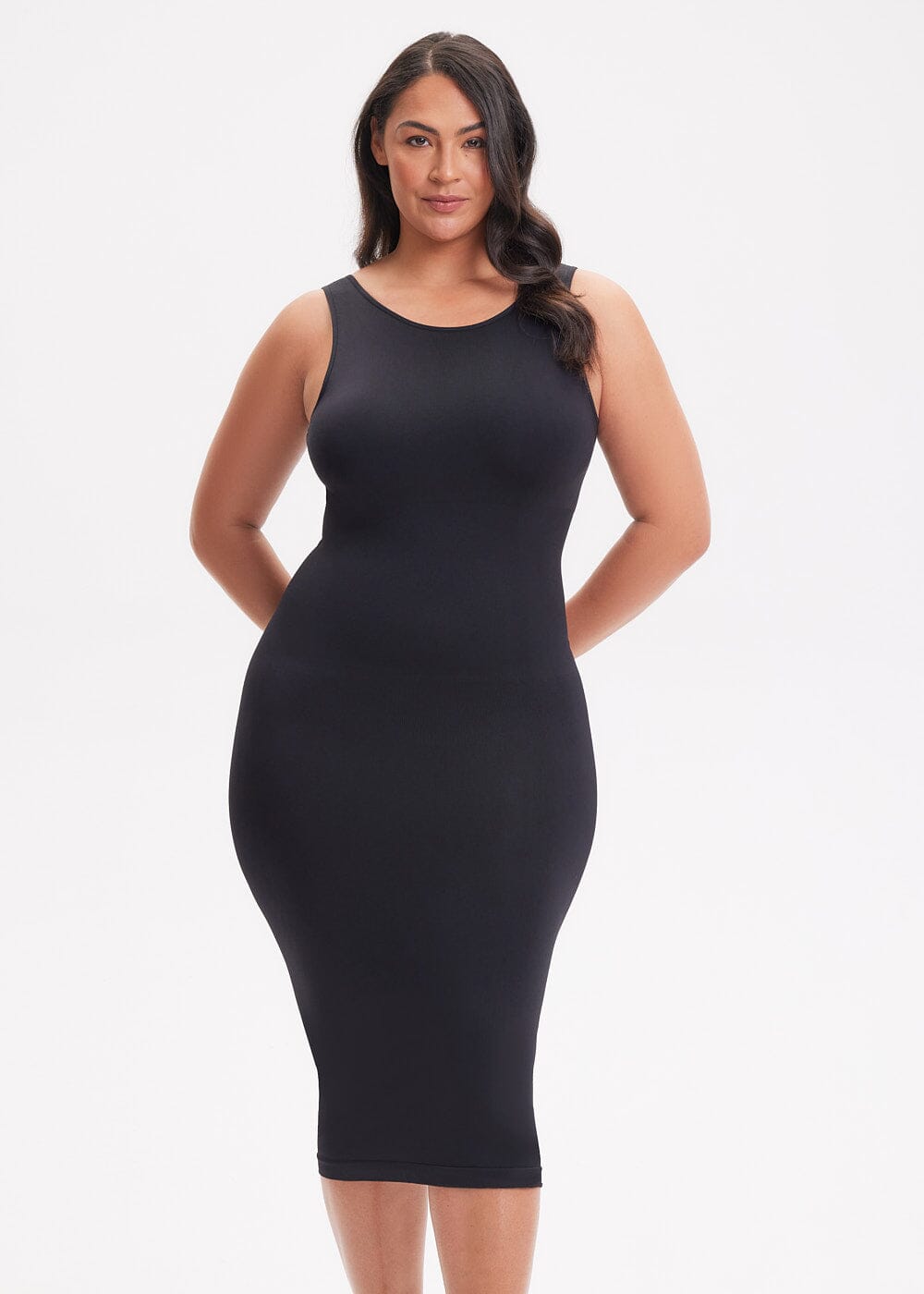 Your new favorite shapewear dress just dropped only at #sheswaisted ✨🔥