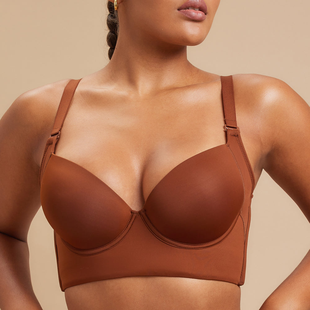 SHE'S WAISTED ® on Instagram: Keep the girls up and the back rolls away  with our Adjustable Wired Push Up Bra 🌟 #sheswaisted