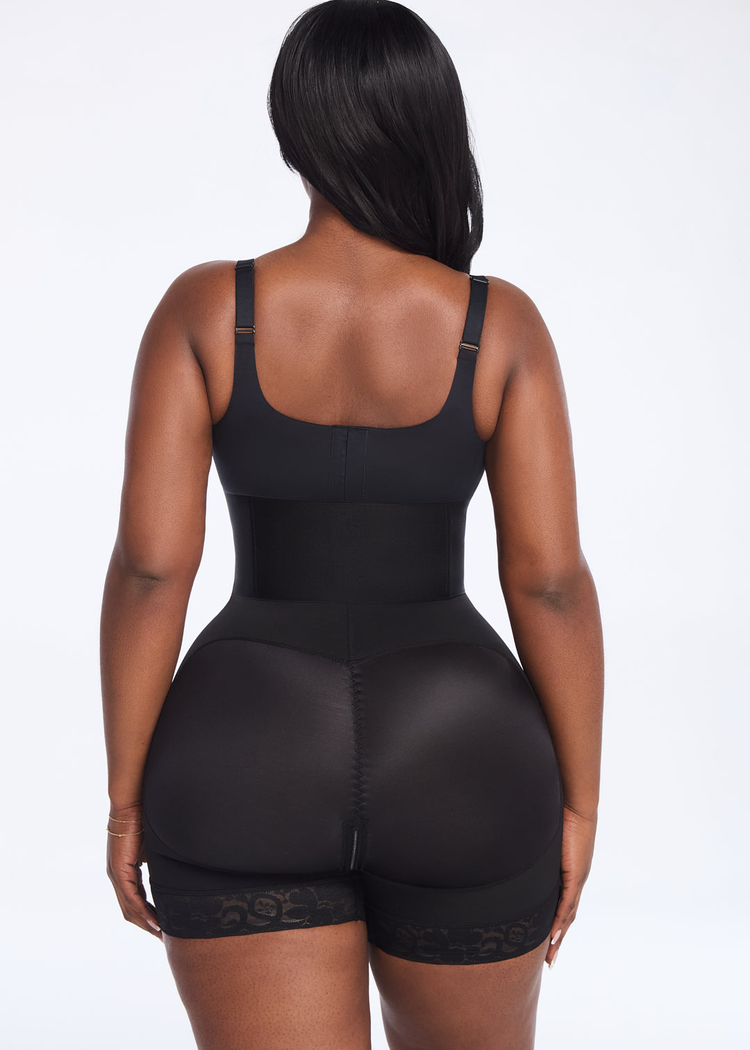 BootyBoosting High-Waist Zip Up BBL Shorts