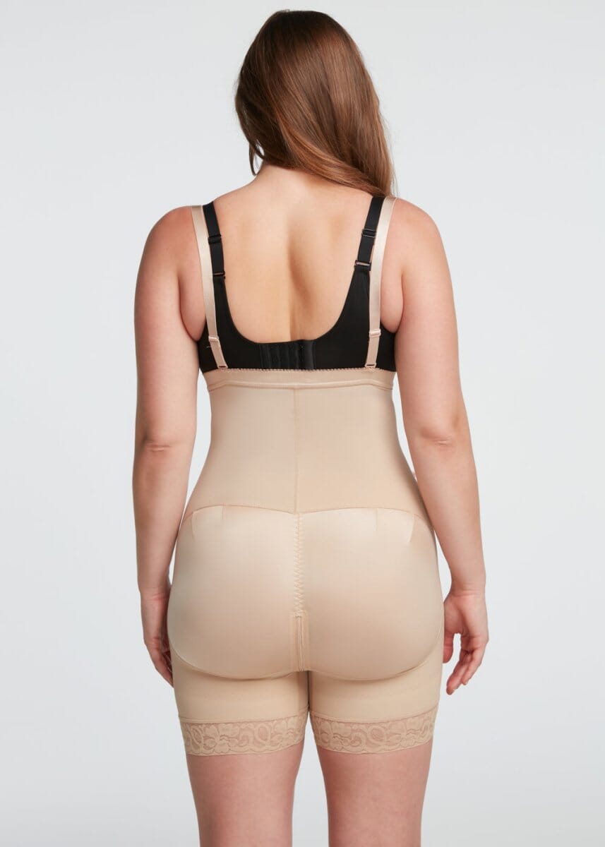 XS Hourglass Cross Compression Body Shaper Bodysuit With Zipper Crotch  Strong Compression For Post Surgery Body And Butt Lifter 231012 From  Niao07, $16.79