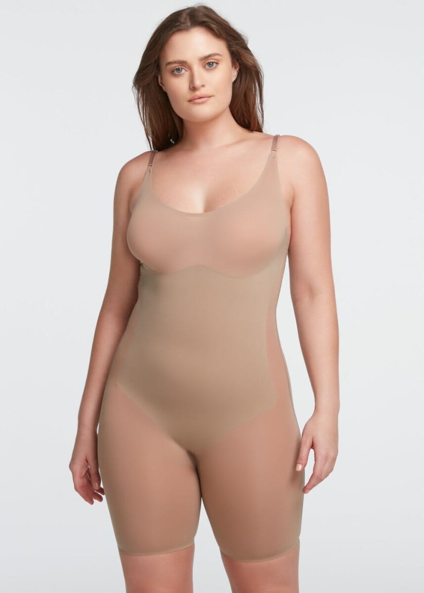 Seamless Women Full Body Shapewear Zipper Body Shaper Plus Size