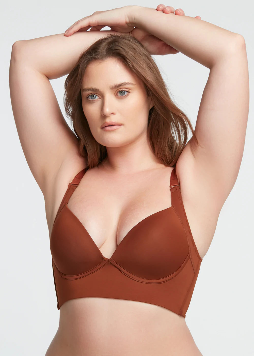 sheroine Women's T-Shirt Underwire Lightly Lined Bra Plus Size Push Up  Padded Full Coverage Smoothing Bras : : Clothing, Shoes &  Accessories