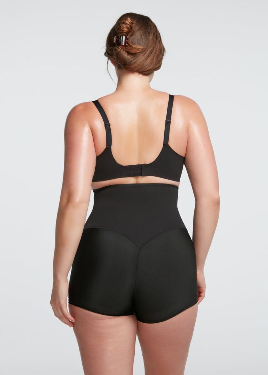 Thermo Sweat Compressing Shorts Shapewear Waist Trainer Workout Sauna high  waist