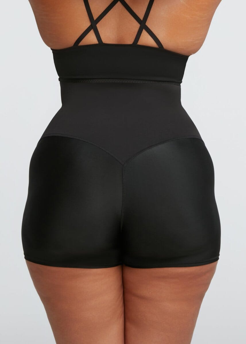 Men's High Waist Shapewear Slimming Compression Shorts, Hot Sauna Pants  Tummy Tuck Body Shaper, Belly Slimming Trainer Tummy Tummy Timmer Shorts  (Color : Black, Size : M) price in UAE,  UAE