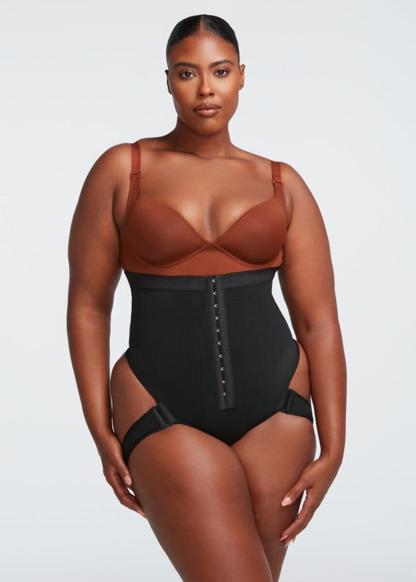 La-Reve Womens Body-Shaper Butt-Lifter Shapewear - Butt Lifting Underwear,  Large, Black Lifter