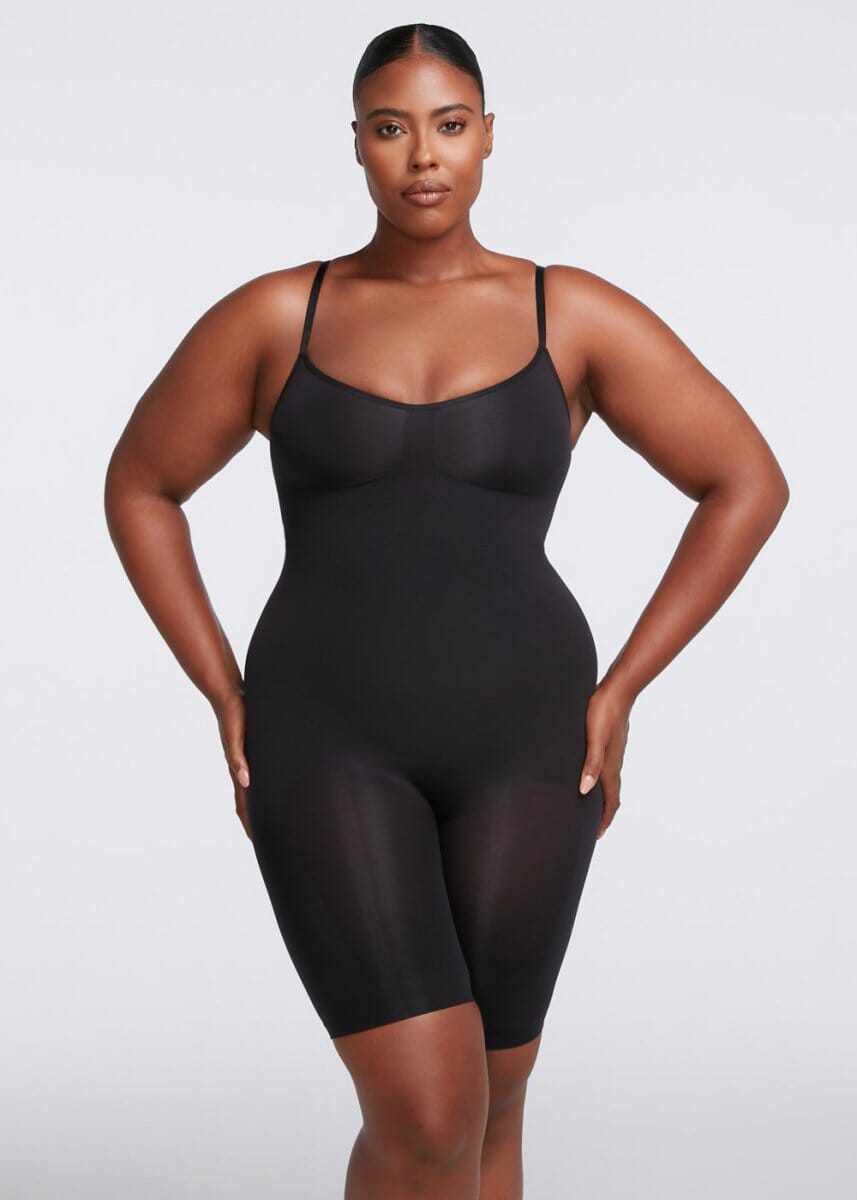 Sheek Body Sculpting Bodysuit for Women Tummy Control Seamless Shapewear  Body Shaper (X-Small/Small, Saddle Brown) at  Women's Clothing store
