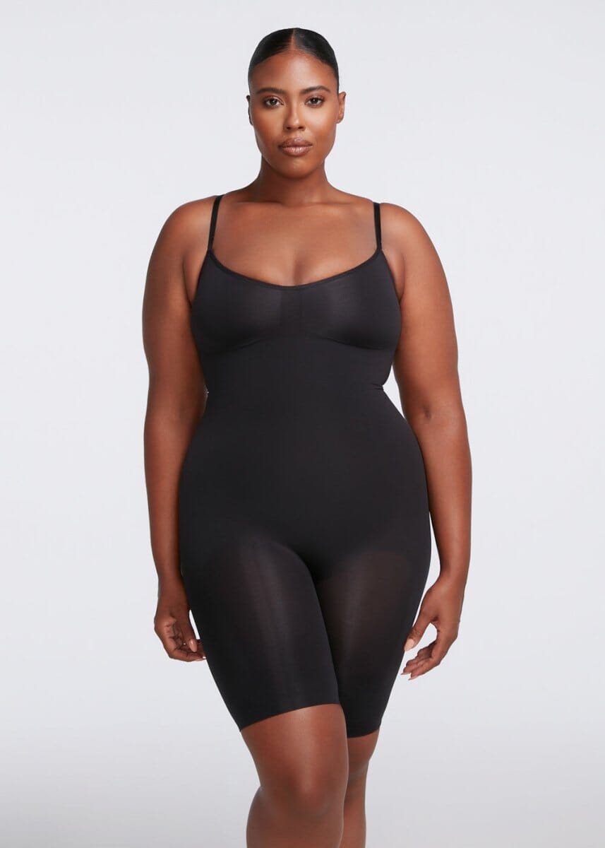  Smoothing Seamless Full Bodysuit, Shapewear For Women Tummy  Control Bodysuit, Ion Sculpting Bodysuit with Snaps (Black,S) : Clothing,  Shoes & Jewelry