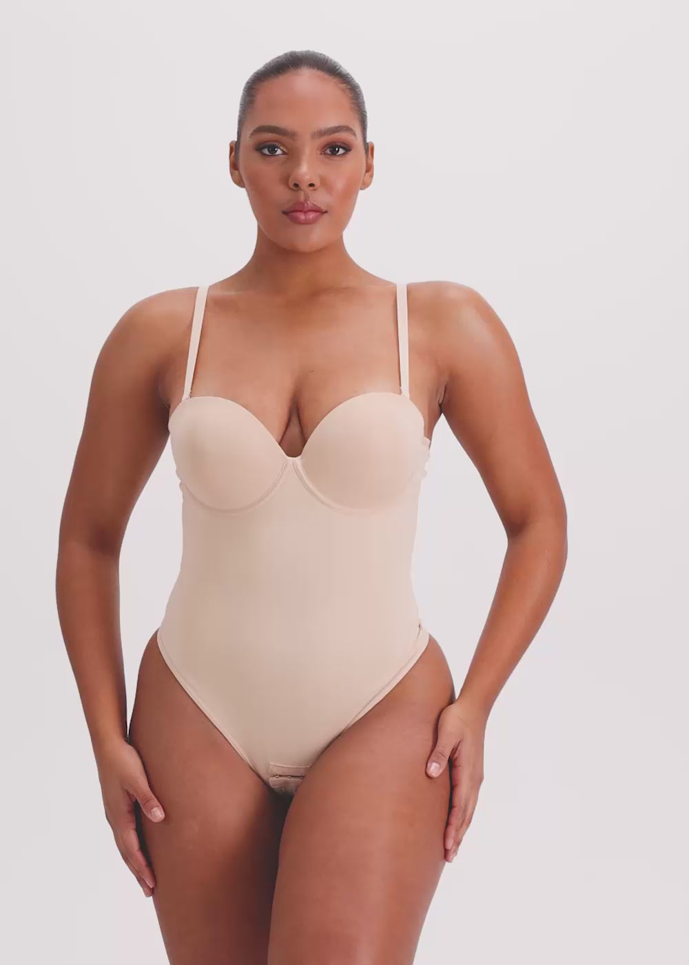 Strapless Body Suit Shapewear For Women Plus Size Backless Built In Bra Body  Shaper Best Affordable Shapewear at  Women's Clothing store