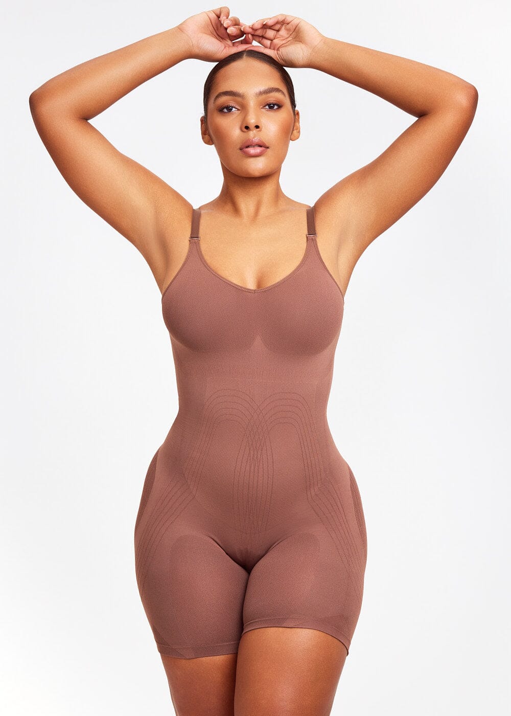 New Design Summer Transparent Mesh Women Full Body Shaper