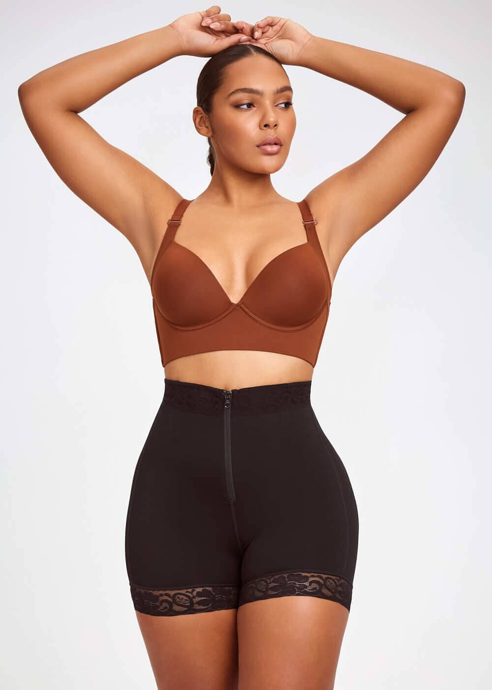 2-In-1 High-Waisted Booty Lift Shaper Shorts – Tirabluxury