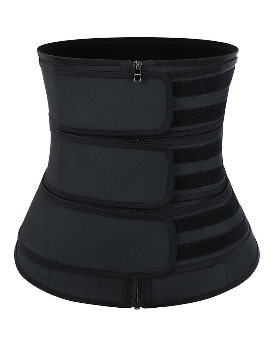 Triple belt outlet waist trainer