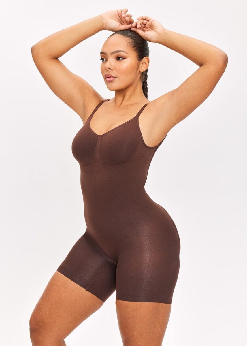Buy Swee Seamless All Day Midwaist Thigh Shaper - Black at Rs.1380 online