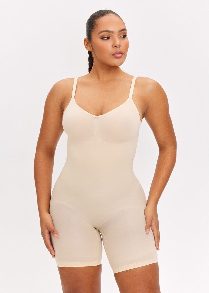 ToddlBy Shapewear for Women Plus Size Backless Built in Bra Body